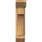Ekena Millwork Westlake Slat Smooth Bracket w/ Offset Brace, Western Red Cedar, 5 1/2"W x 16"D x 24"H BKT0604X16X24WTL06SWR - alternate 3